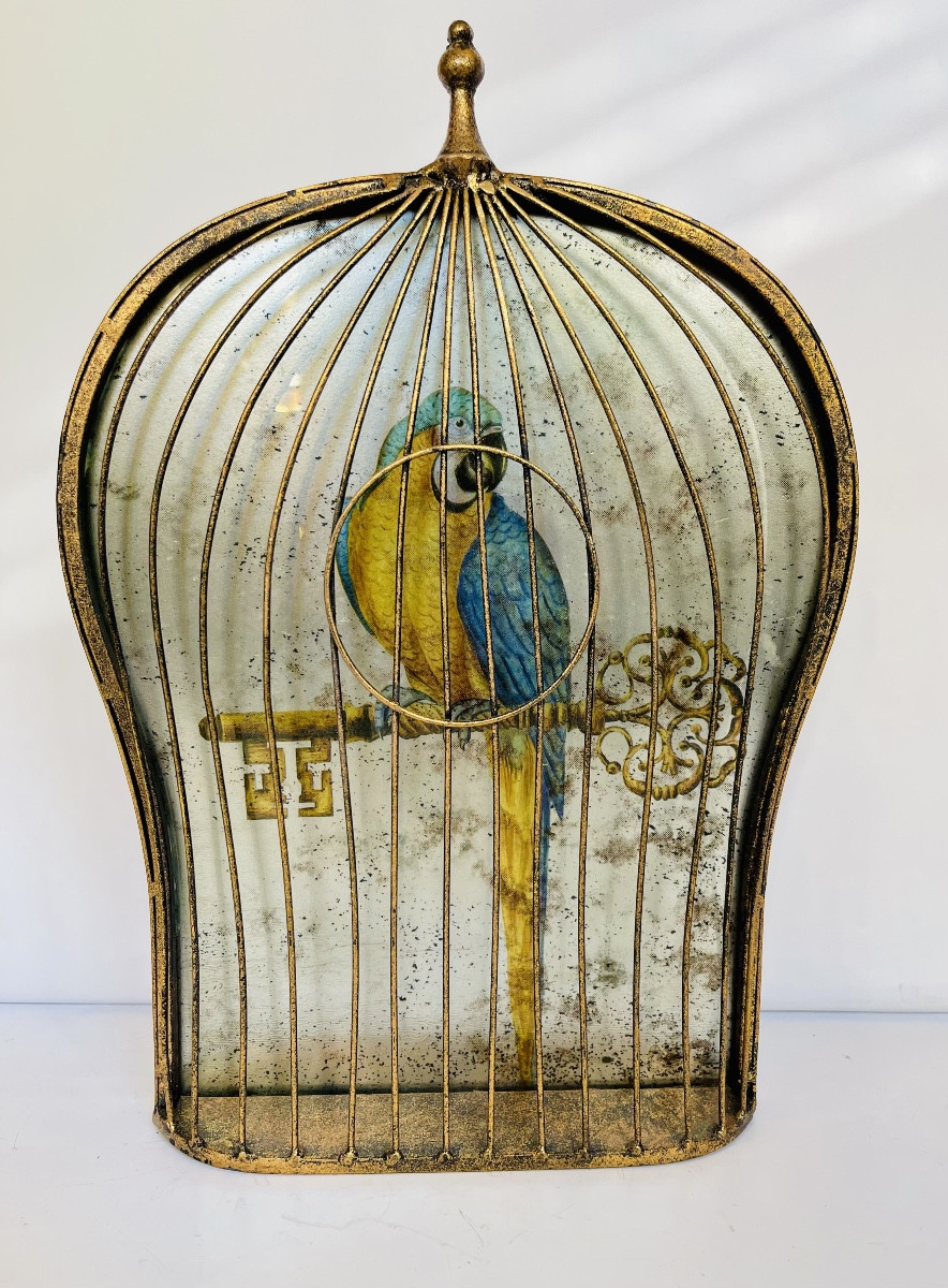 Cage à Oiseau En Trompe L’œil 